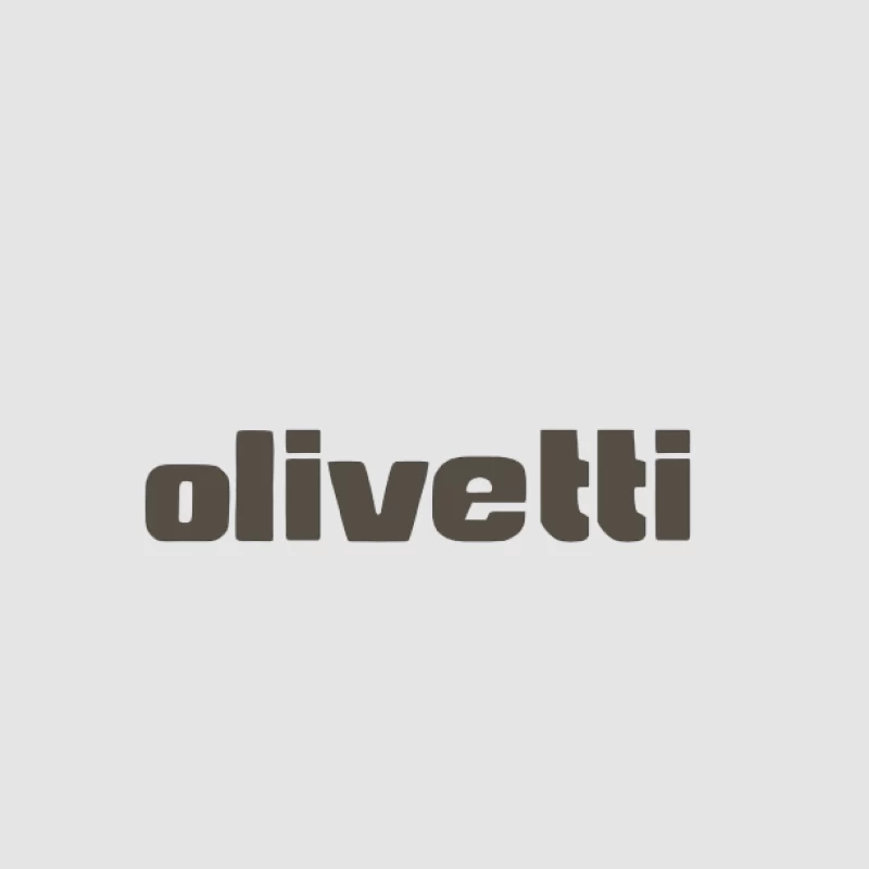 Olivetti-Logo-Design Damen Pullover Hoodie