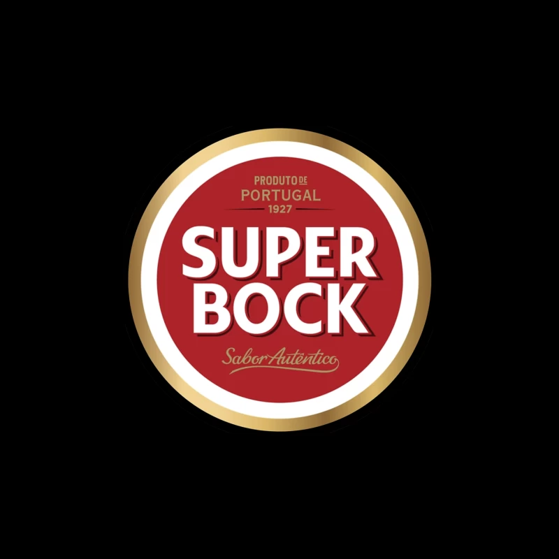 Super Bock Portuguese Beer Brand Logo Design from 1927 Mouse Pad