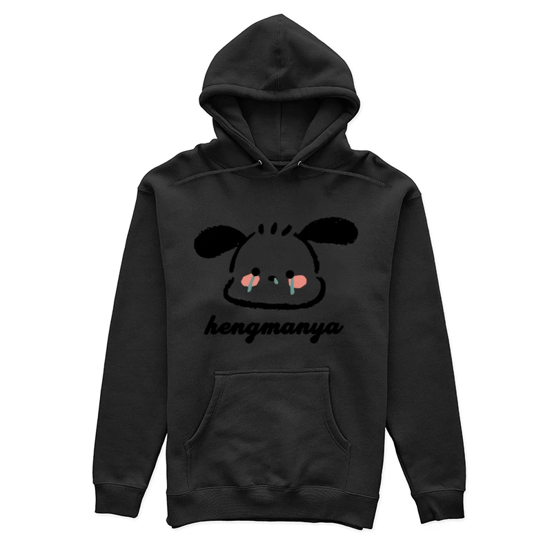 Weinendes Cartoon-Häschen Damen Pullover Hoodie