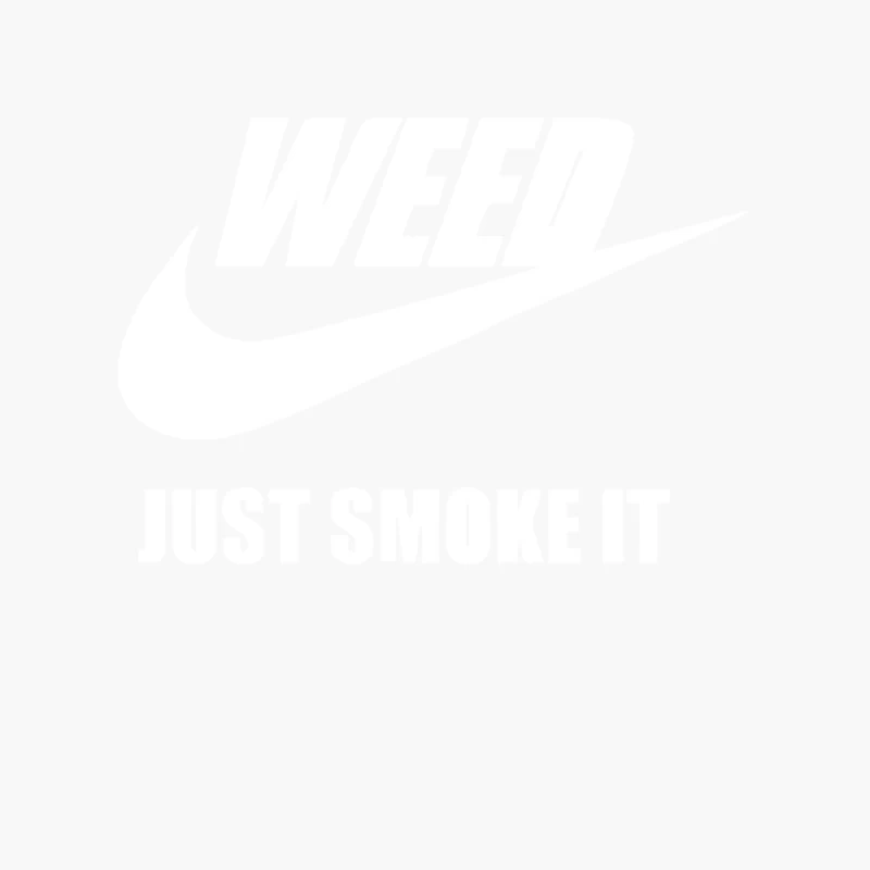 Weed - Just Smoke It - Mens Funny Cotton Tote Bag