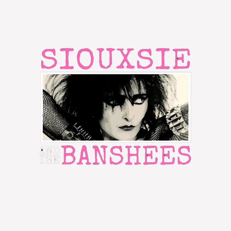 Siouxsie and the Banshees Gothic Punk Album Cover Male T-Shirt