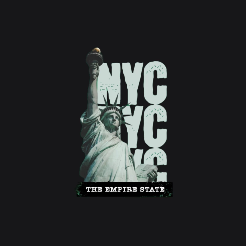 Graphique Statue de la Liberté NYC Femme Sweat à capuche