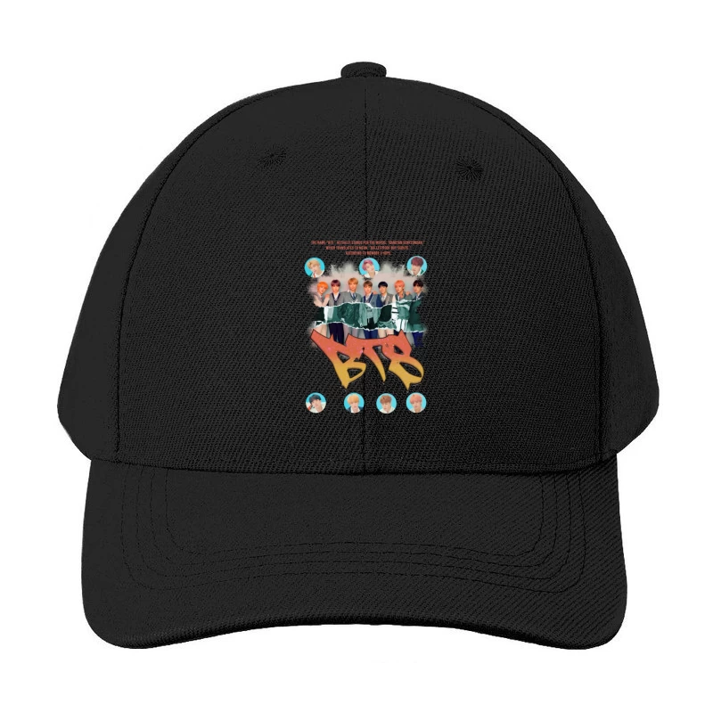 BTS: The Iconic K-Pop Boy Band Baseball Cap