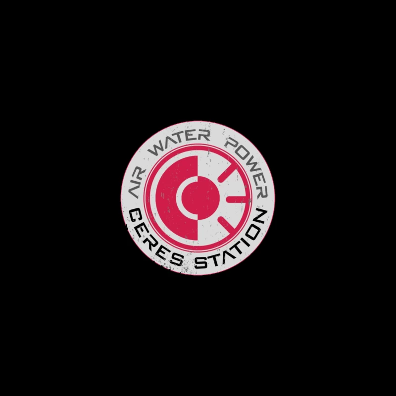 Expanse Ceres Station Logo Sign Travel Mug