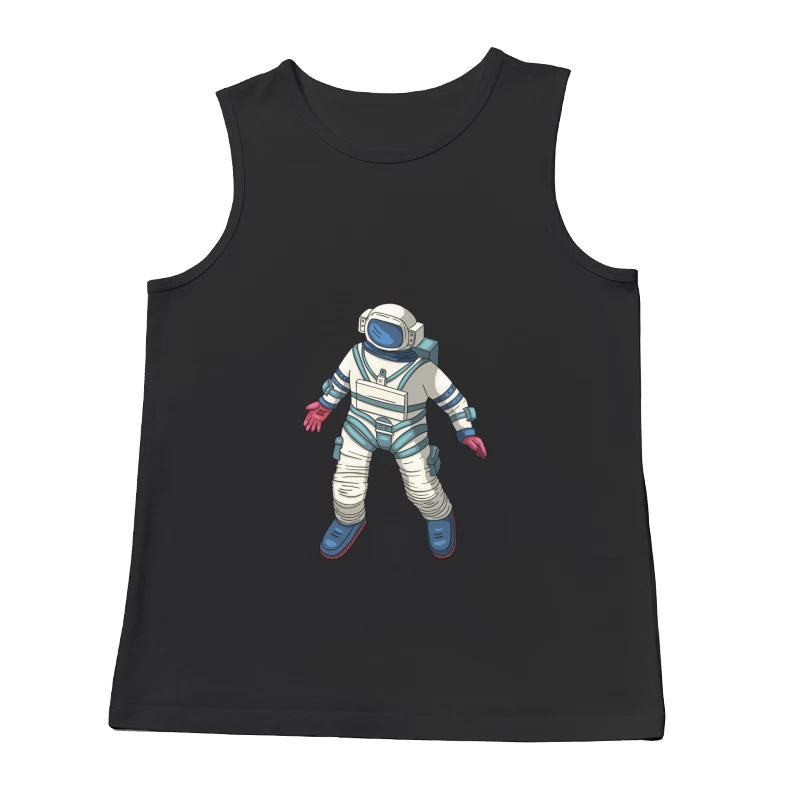 Illustration eines Astronauten im Raumanzug Herren Tanktops