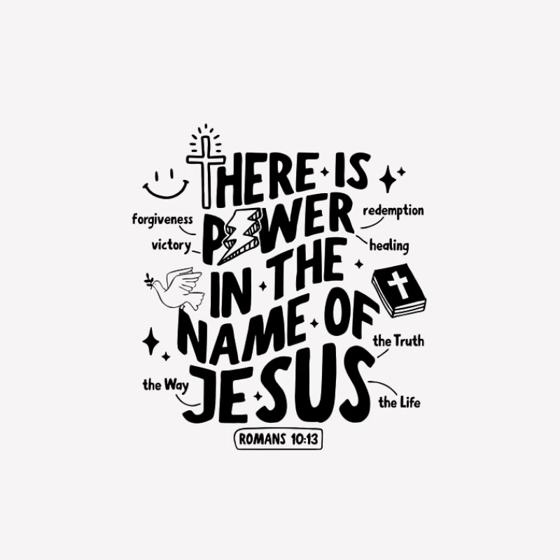 Puissance du nom de Jésus Homme T-Shirt