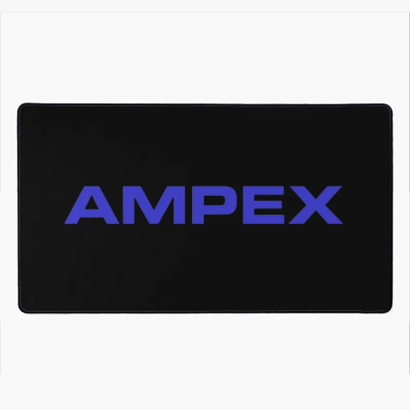 Ampex Blue Corporate Logo Desk Mat