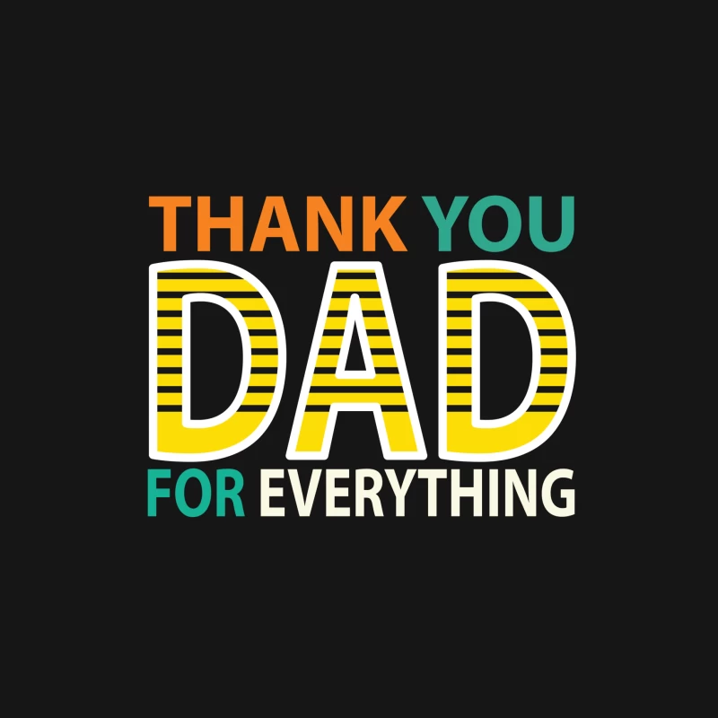 Merci Papa pour Tout Femme Manches Longues T-Shirt