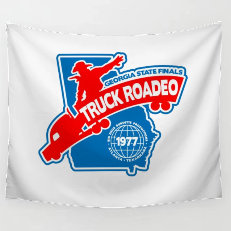 Truck Rodeo Tapestry