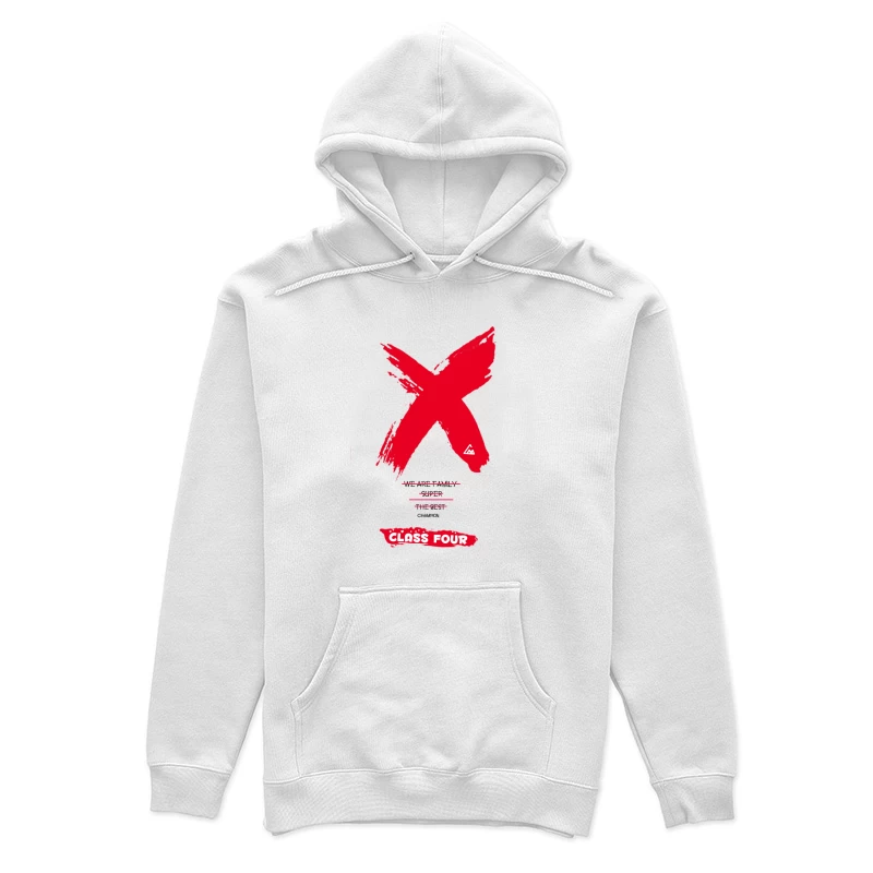 Gefahrensymbol und Warnhinweis, Klasse Vier Damen Pullover Hoodie