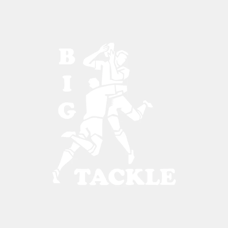 Rugby Big Tackle Male Tank Top