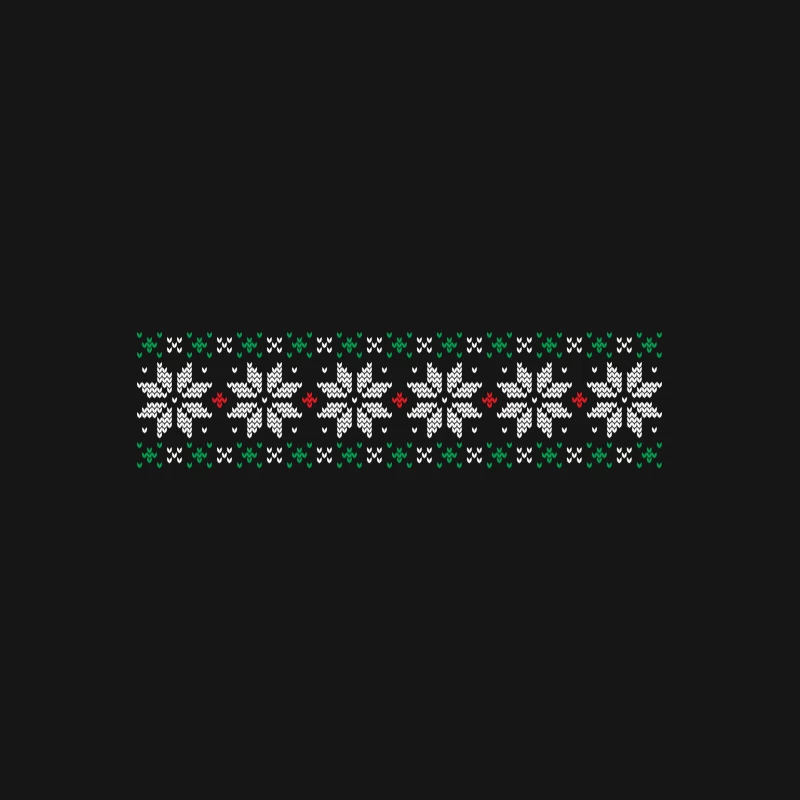 Motif de flocons de neige de Noël Femme T-Shirt