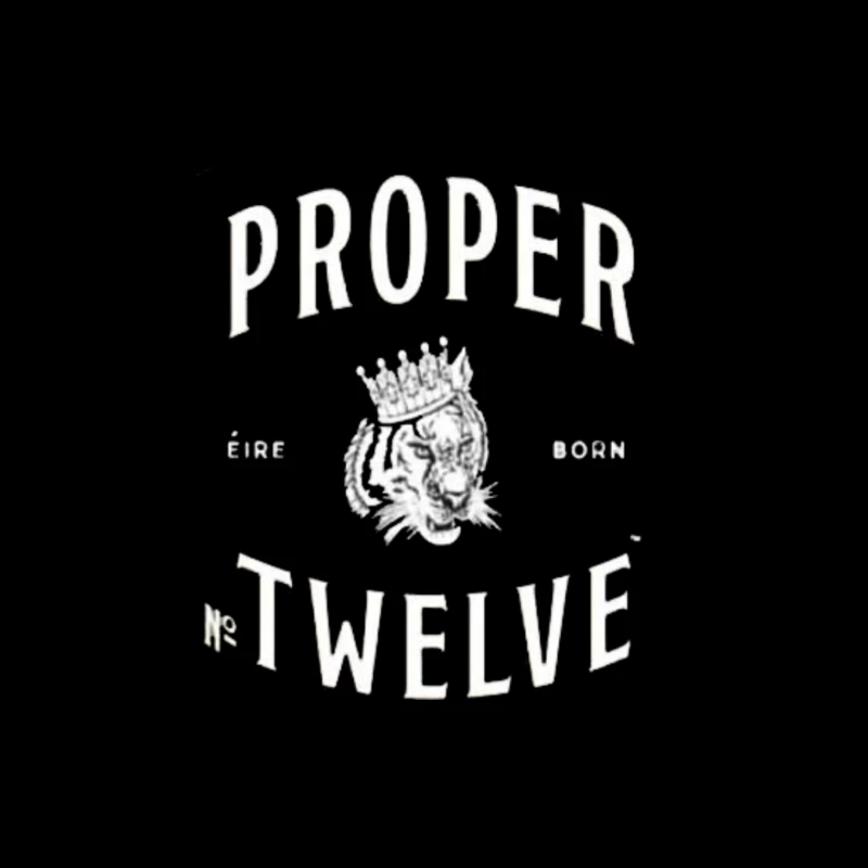proper twelve irish whiskey Throw Pillow