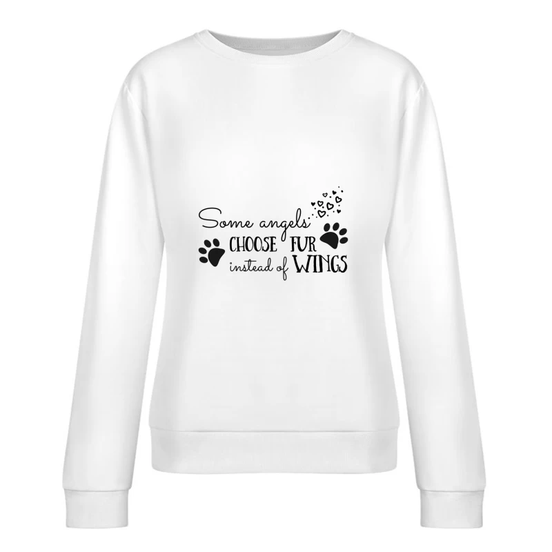Animaux mignons cachés Femme Sweat-shirt à enfiler