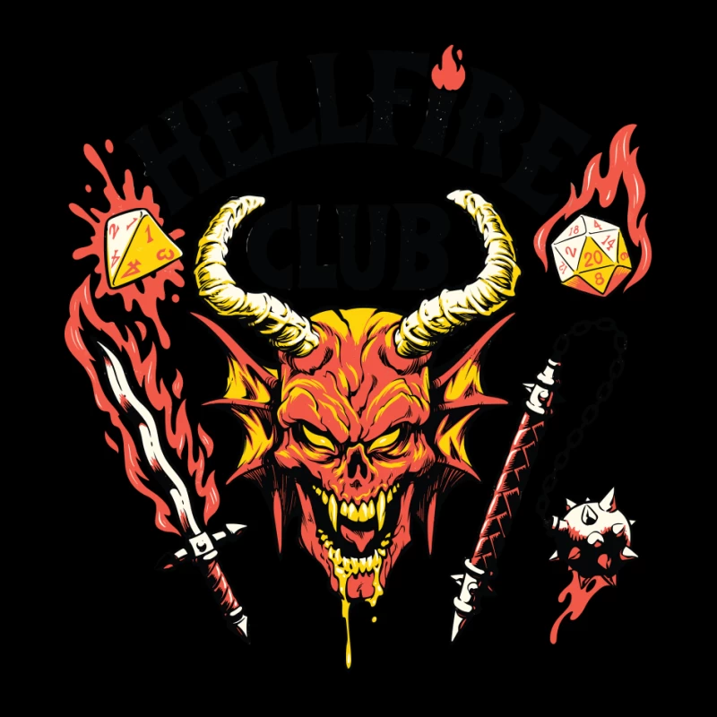 Hellfire Club Logo Design Pin