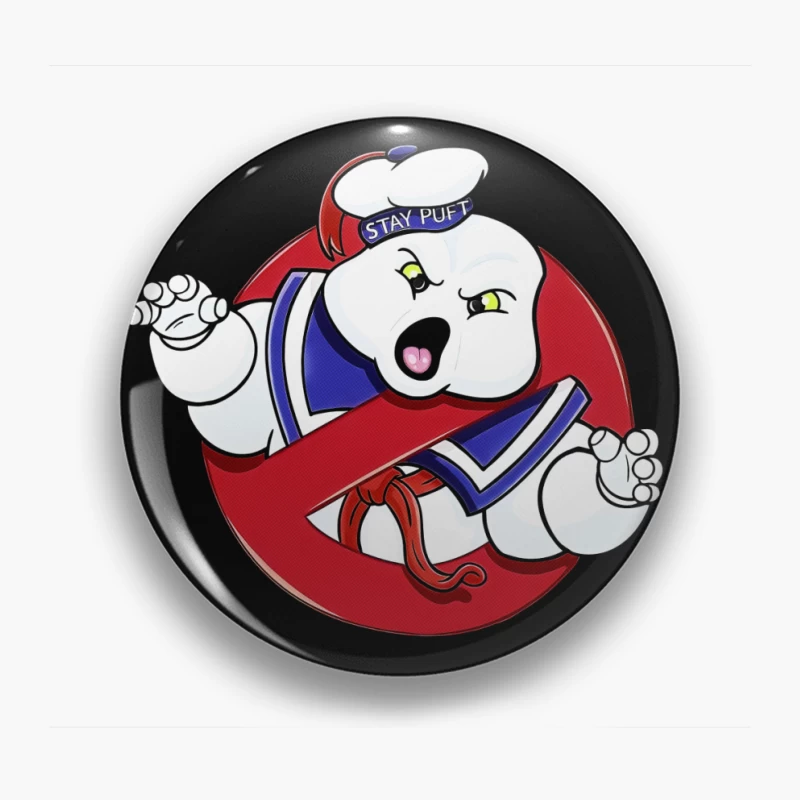 Stay Puft Marshmallow Man from Ghostbusters Pin