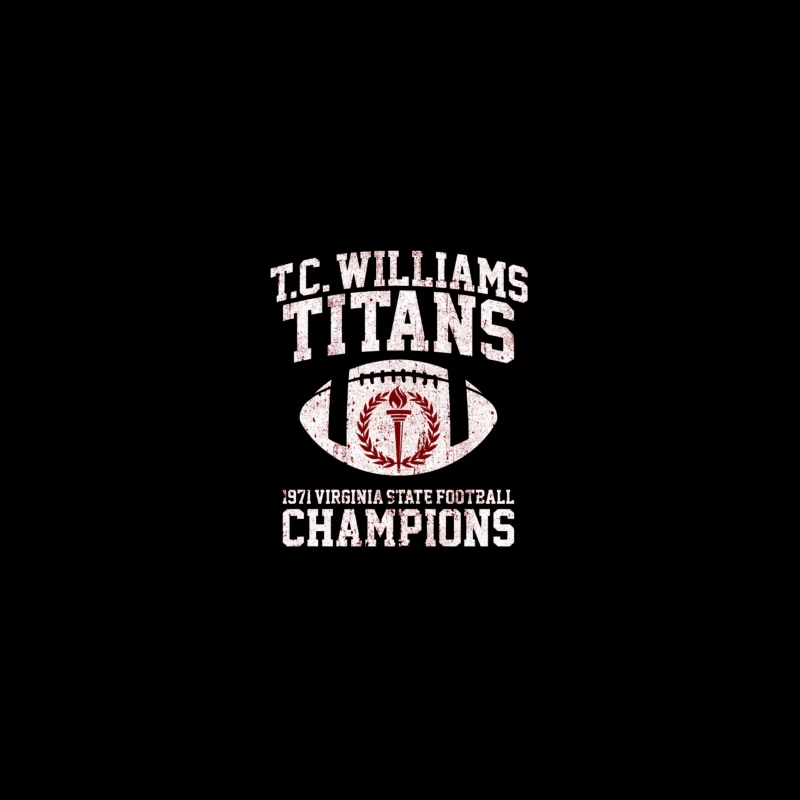 T.C. Williams Titans 1971 Football iPhone Case