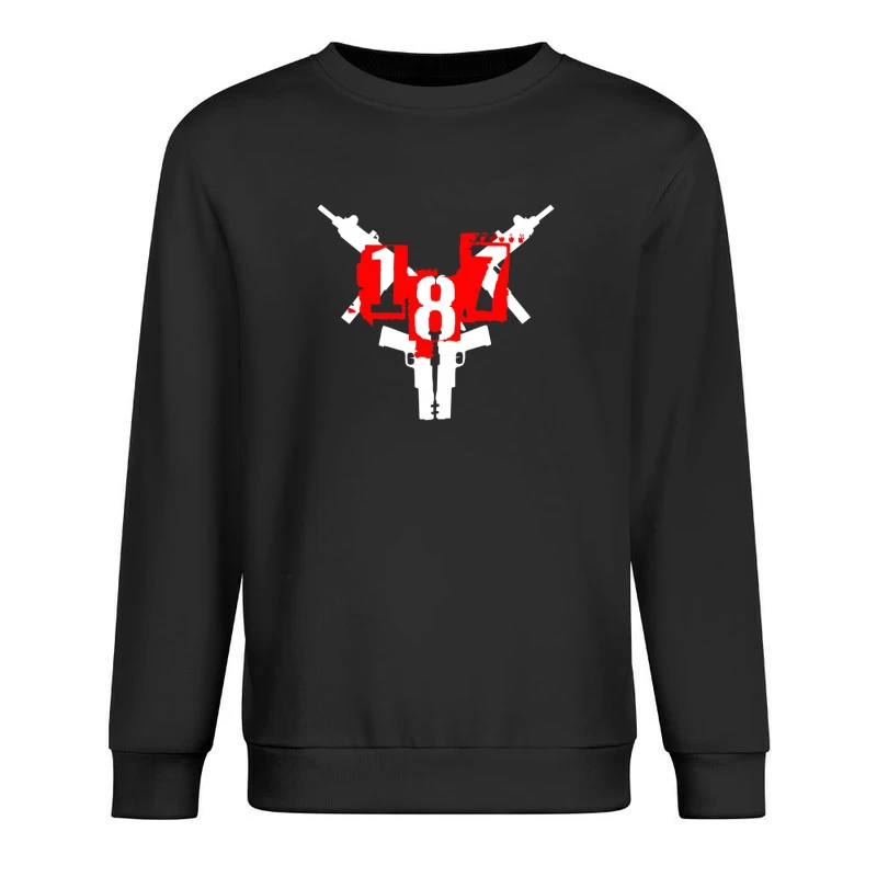 178 pistol Male Pullover Sweatshirt