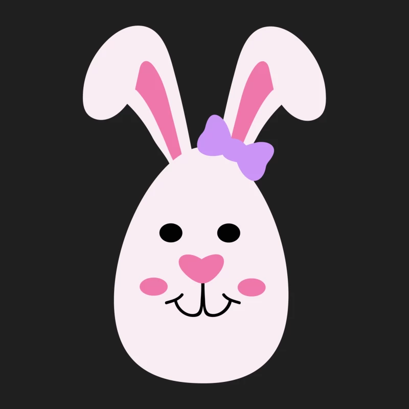 Visage de lapin mignon avec nœud Homme Débardeur