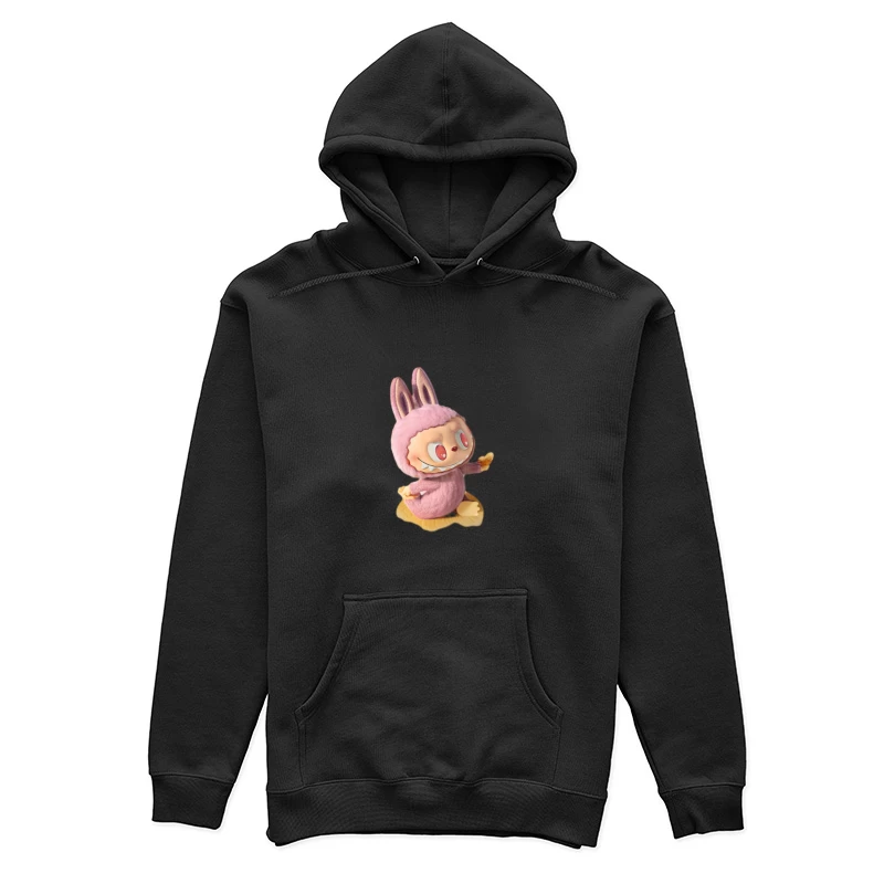 Manga-Plüschfigur in rosa Kostüm Damen Pullover Hoodie