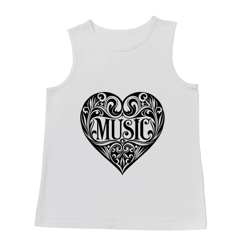 Music lover Male Tank Top