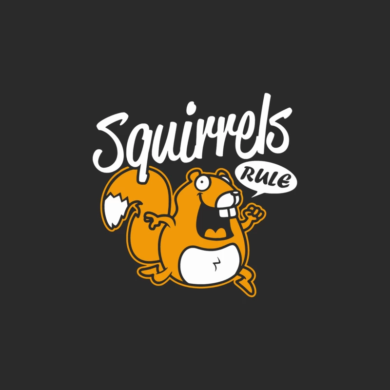 Squirrels Rule Baseball Cap