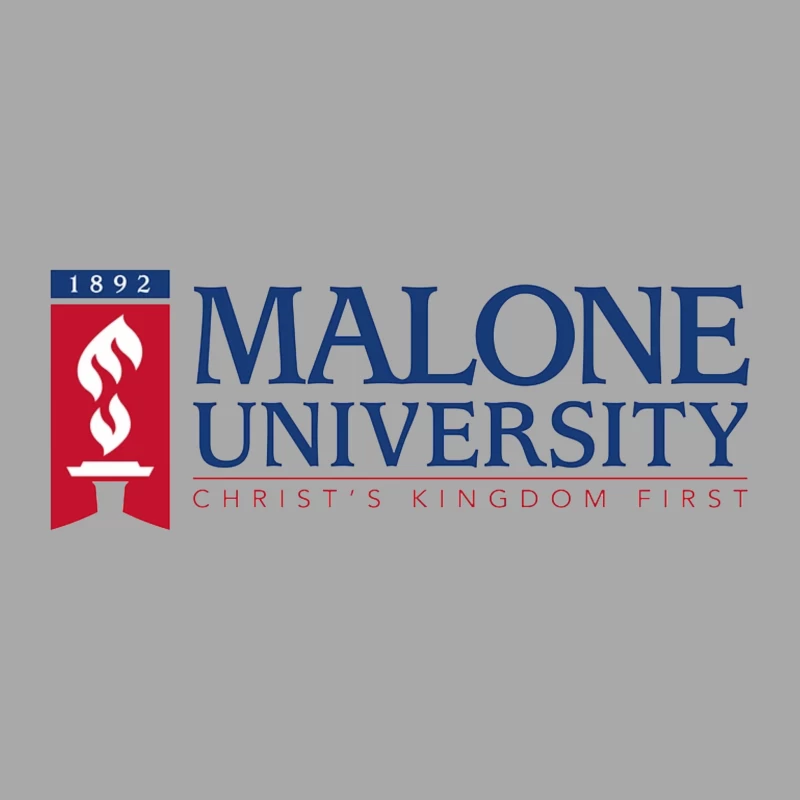 Malone University Official Logo - Christian Higher Education Since 1892 Female Pullover Hoodie