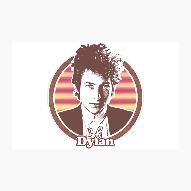 Bob Dylan  Retro Style Fan Design Travel Mug