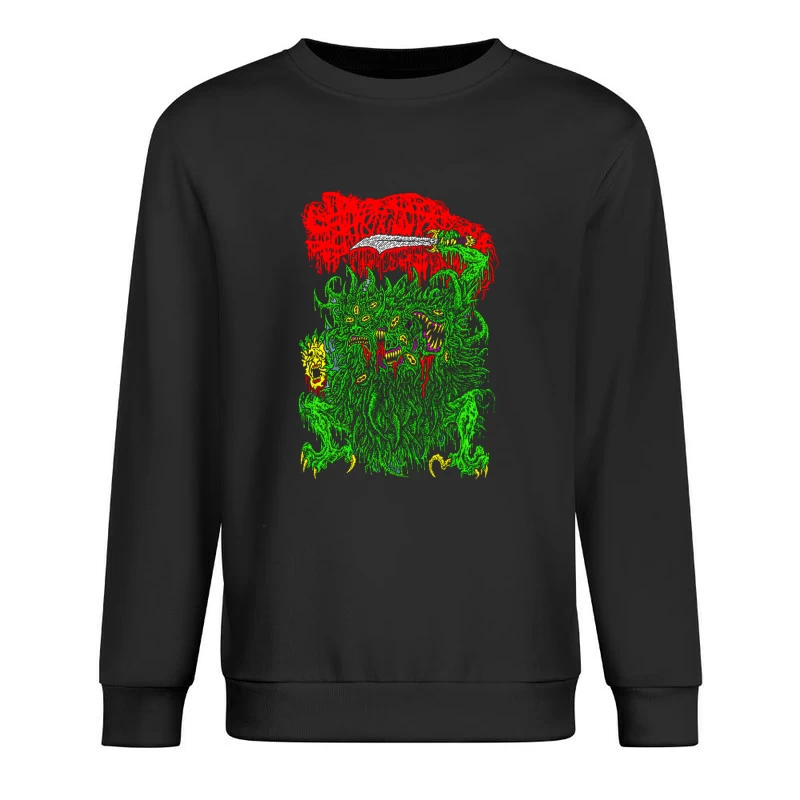 Sanguisugabogg Monster Male Pullover Sweatshirt