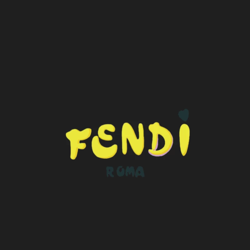 Logo Fendi avec design de cœur Homme Débardeur