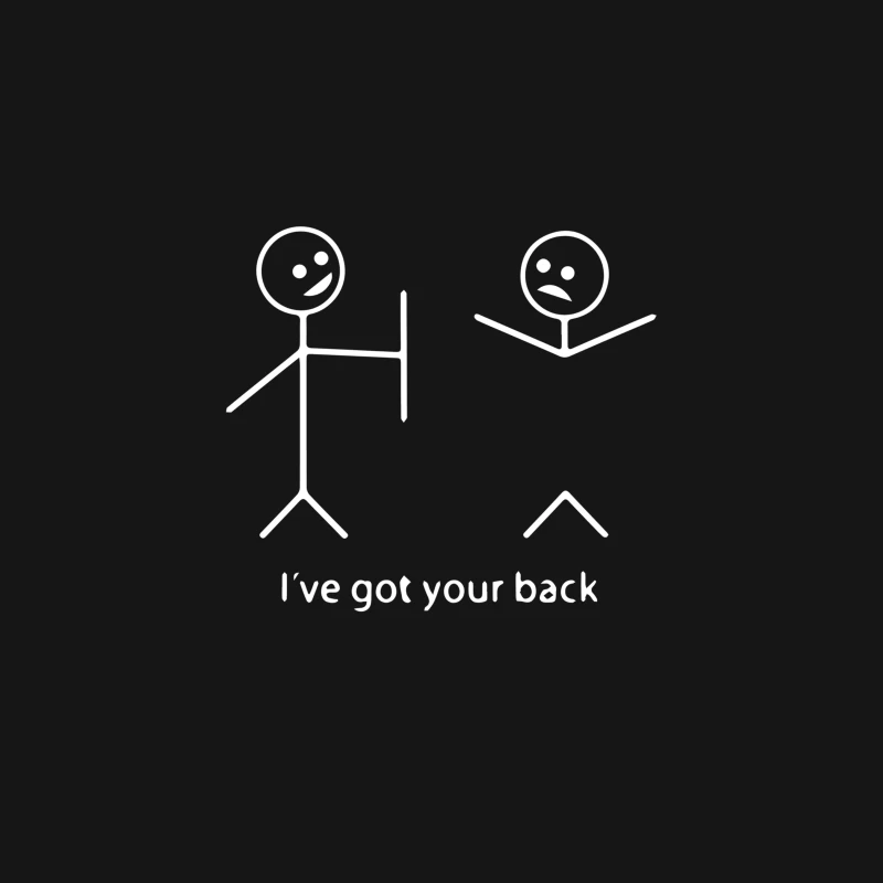 Cute Stick Figures Desk Mat