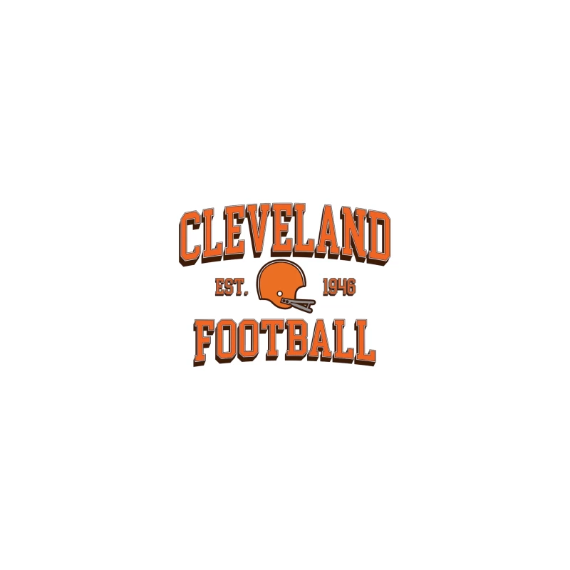 Cleveland Browns NFL Football Team Vintage Logo Est. 1946 iPhone Case