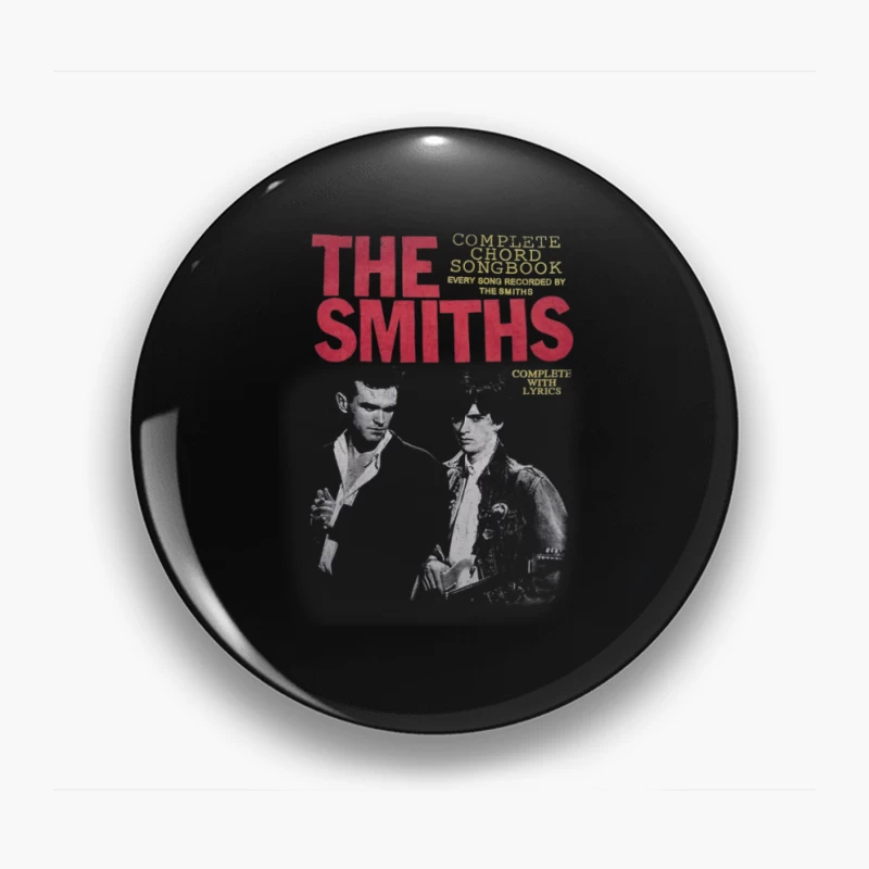 The Smiths Complete Chord Songbook with Lyrics - Vintage Band Photo Cover Pin