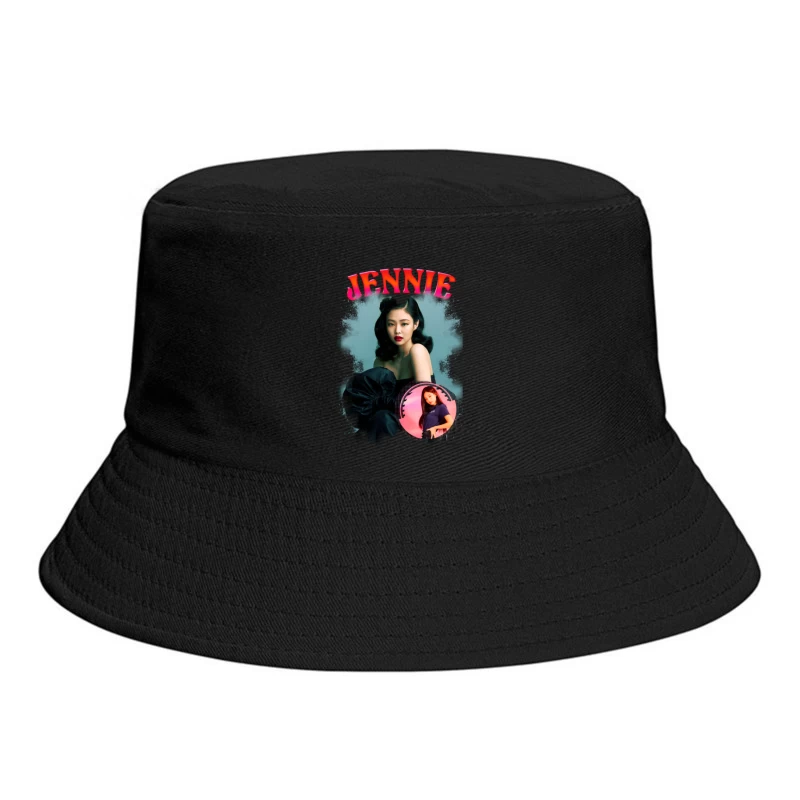 Stylish Portrait of Jennie Bucket Hat