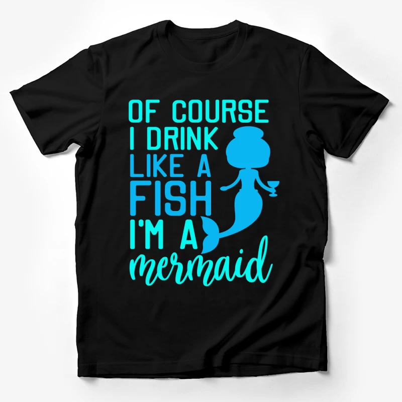 Humour de sirène avec boisson Homme T-Shirt