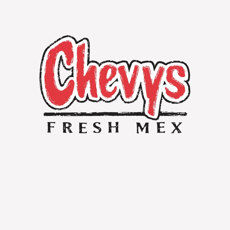 Chevys Fresh Mex Restaurant Logo Design Female T-Shirt