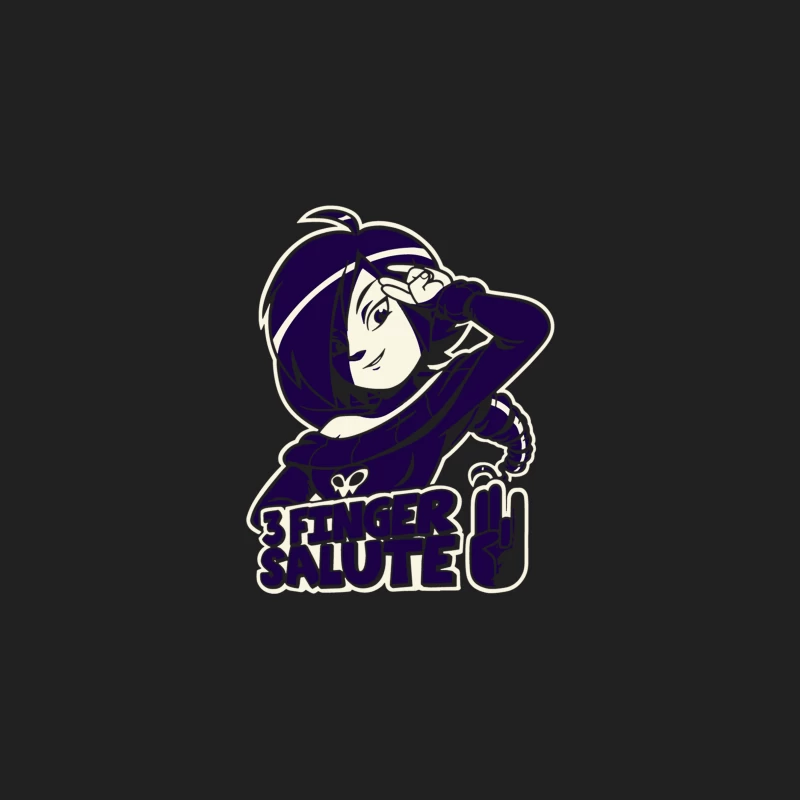 3 Finger Salute Bucket Hat
