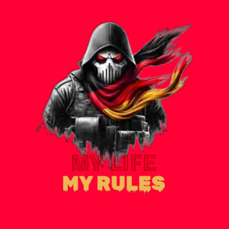 Rebel Symbolism with Personal Motto Pin