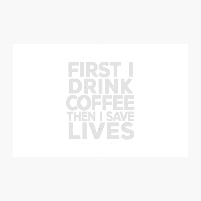 EMT Paramedic Drink Coffee Save Lifes Funny Travel Mug