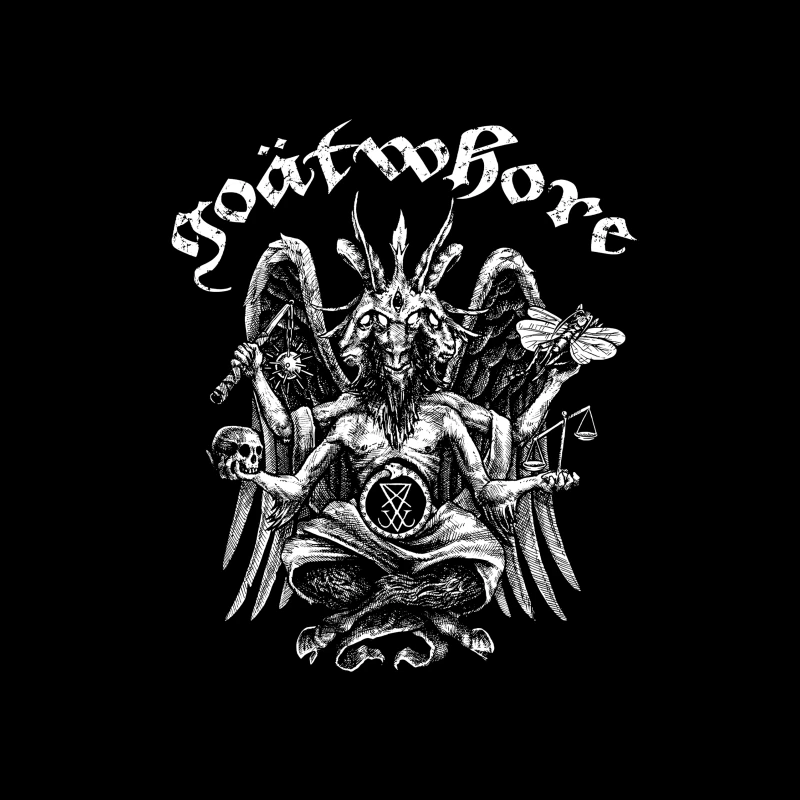 Goatwhore Satan Throw Pillow