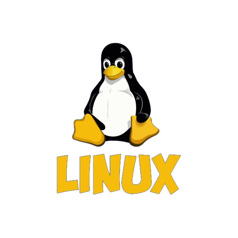 Tux: The Linux Operating System Mascot Logo Pin