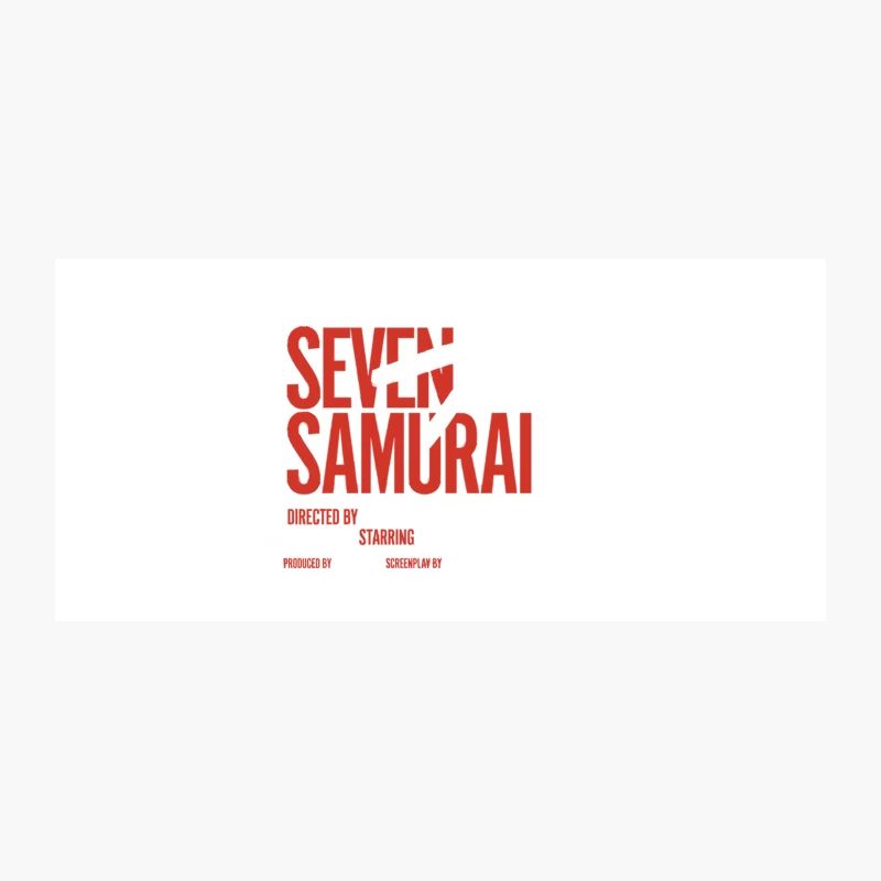 Seven Samurai Coffee Mug