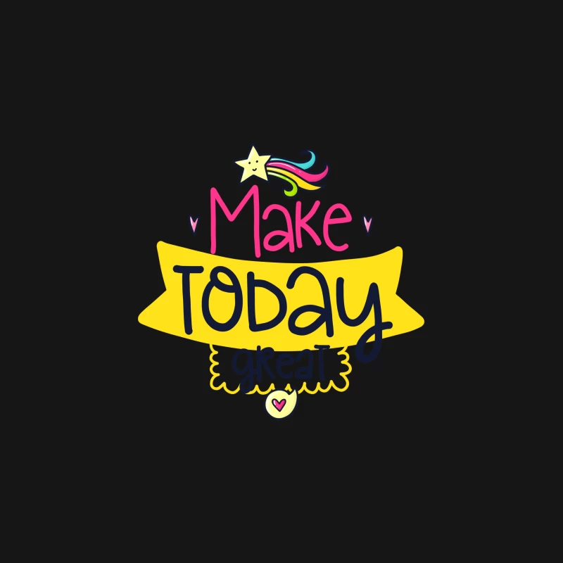 Motivation colorée pour aujourd'hui Femme T-Shirt