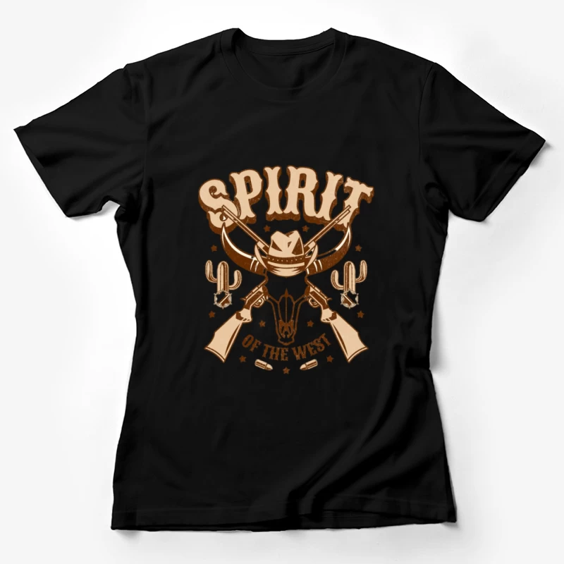 Esprit de l'Ouest Femme T-Shirt