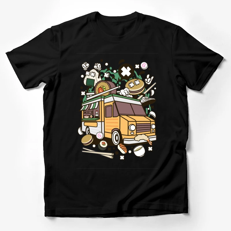 Camion de Street Food Asiatique Amusant Homme T-Shirt