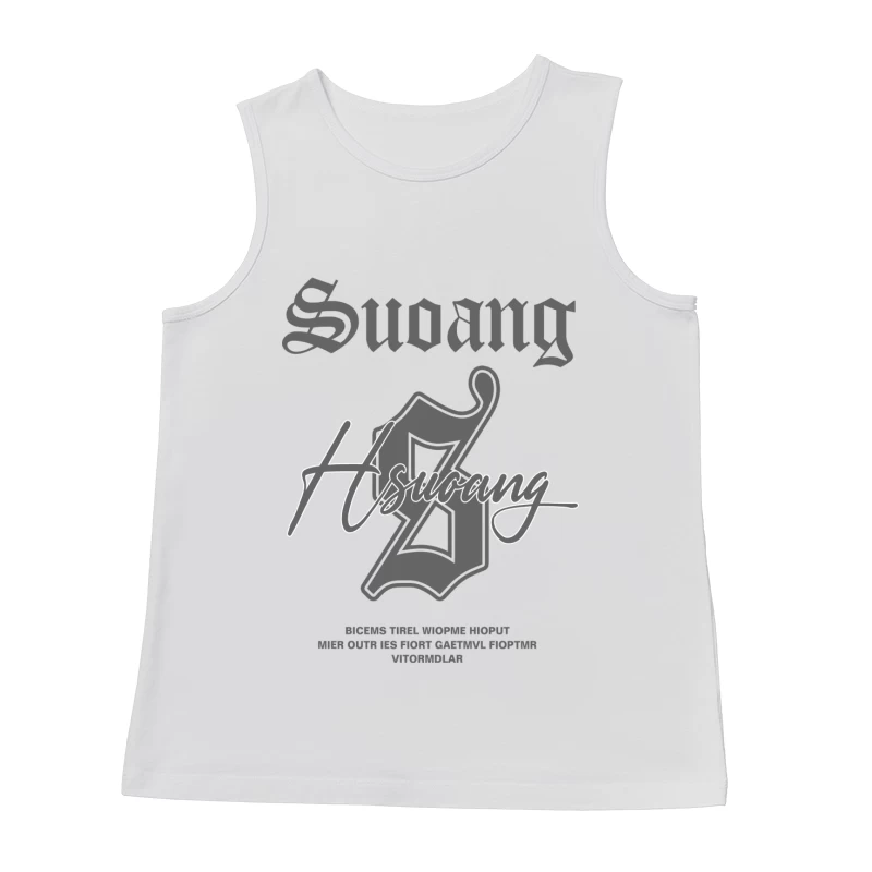  Male Tank Top