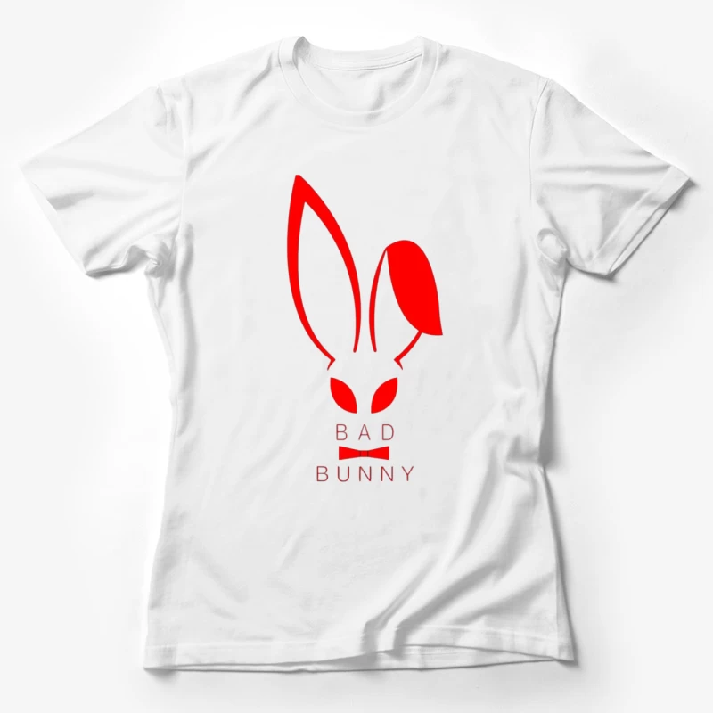 Bad Bunny Logo Female T-Shirt
