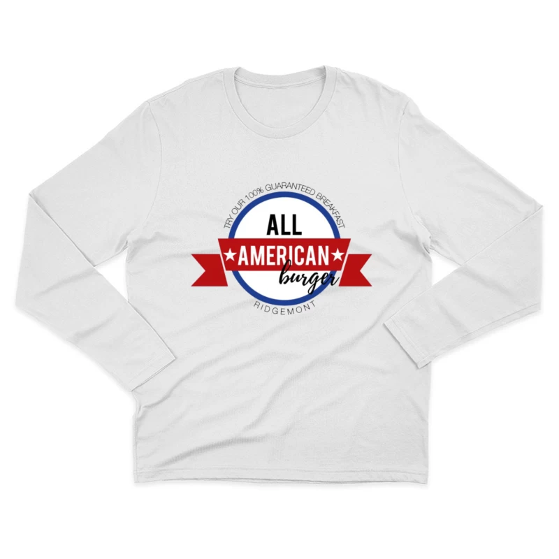 All american burger Male Long Sleeve T-Shirt