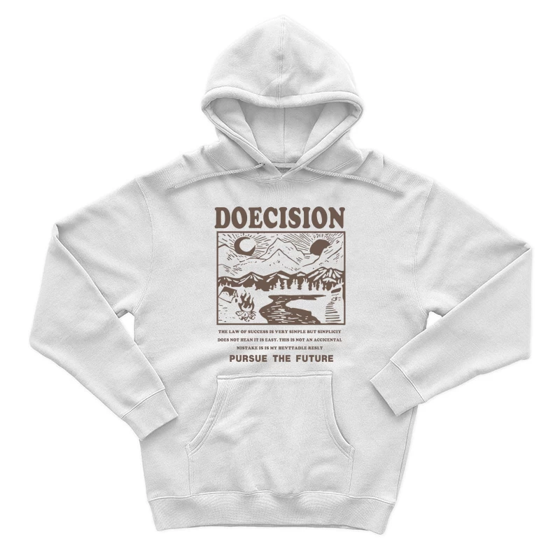 Natur, Berge und Erfolg Herren Pullover Hoodie
