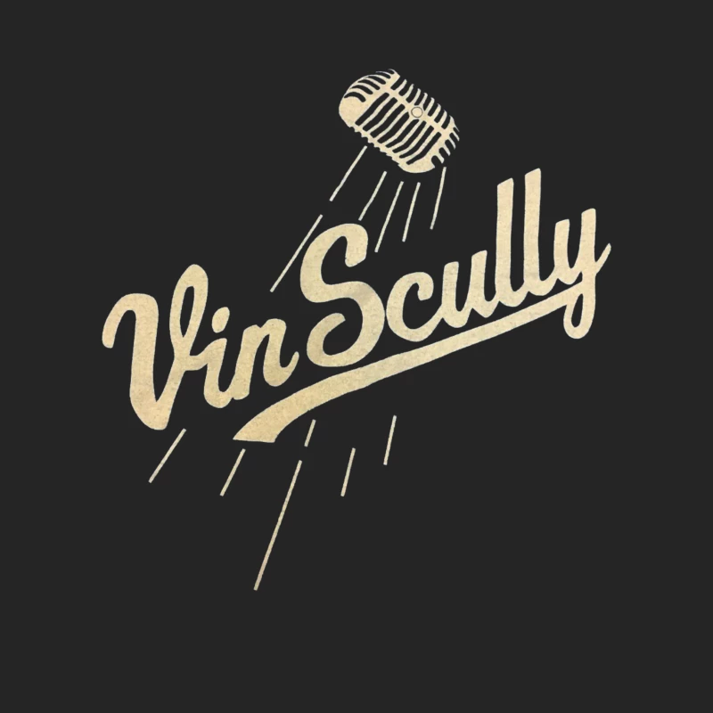 Vin Scully Male Pullover Sweatshirt